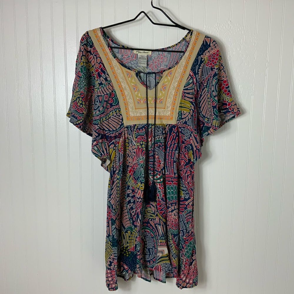 Flying Tomato tunic length blouse